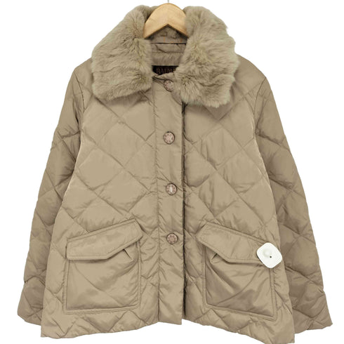 バルマン BALMAIN レッキスファー ダウンコート レディース JPN:L