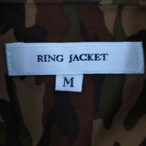 リングジャケット RING JACKET 迷彩L/Sシャツ メンズ