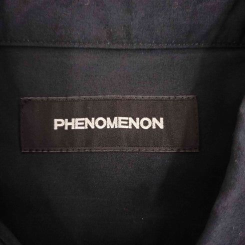 フェノメノン PHENOMENON ボーダー切替S/Sシャツ メンズ JPN:M