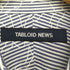 タブロイドニュース tabloid news リーフデザイン ストライプシャツ メンズ 3