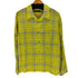 ゼロエイトサーカス 08sircus Cupra check open collar shirt メンズ JPN:5