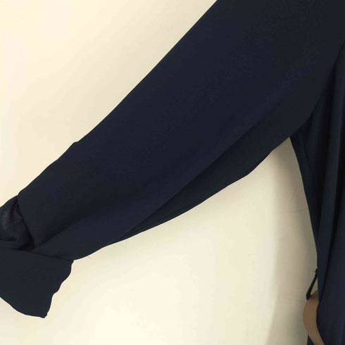 ザラ ZARA ベルト付きロングワンピース レディース import:L