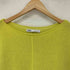 ザラ ZARA リネン混ボートネックニット レディース import:L