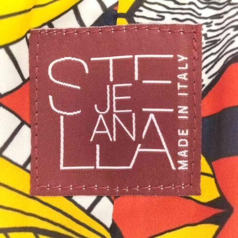 ステラジーン STELLA JEAN イタリア製 裏地総柄 スーツセットアップ メンズ 50
