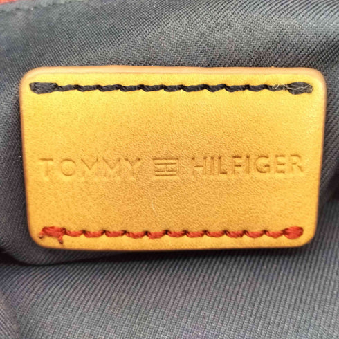 トミーヒルフィガー TOMMY HILFIGER ロゴプレート レザーワンショルダーバッグ レディース