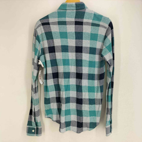 ラコステ LACOSTE REGULAR FIT チェック柄 ボタンダウン L/Sシャツ メンズ import:S