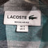 ラコステ LACOSTE REGULAR FIT チェック柄 ボタンダウン L/Sシャツ メンズ import:S