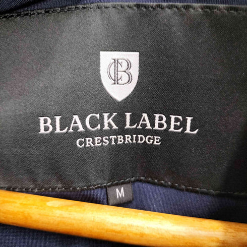 ブラックレーベルクレストブリッジ BLACK LABEL CRESTBRIDGE ロゴワッペン ジップアップ パーカー メンズ JPN:M