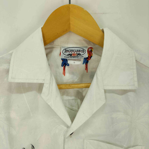 パシフィックレジェンド pacific legend 90s ハワイ製 総柄 アロハシャツ メンズ import:S