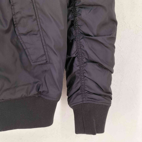 エイチアンドエム H&M TO CHAOS トゥ カオス ワッペン MA-1 フライトジャケット レディース S
