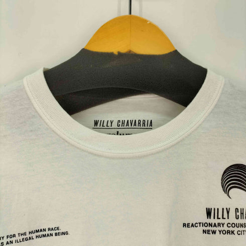 ウィリーチャバリア WILLY CHAVARRIA ロングスリーブTシャツ ロンT メンズ import:M