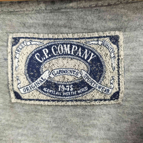 シーピーカンパニー C.P.COMPANY ペイントロゴプリント S/S ビッグサイズTシャツ メンズ XXXL
