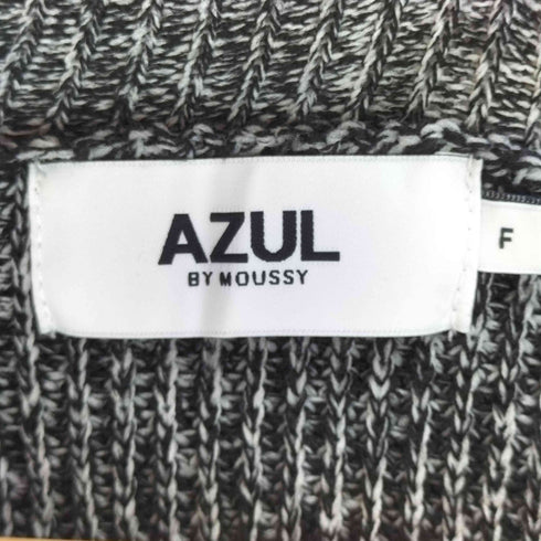 アズールバイマウジー AZUL by moussy サイドZIPニットトップス レディース FREE