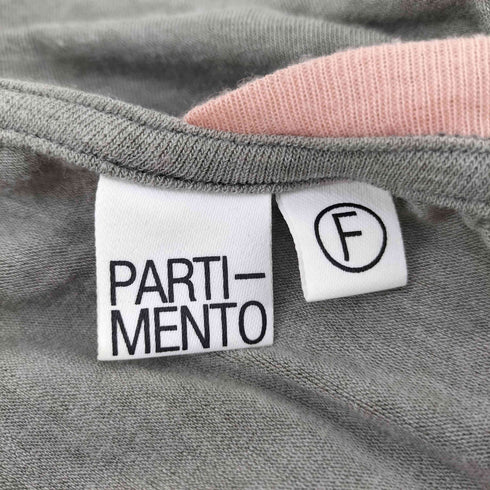 partimento パルティメント ギャザー レイヤード カットソー Y2K レディース FREE