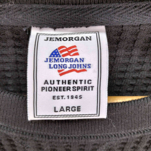ジェーイーモーガン JEMORGAN クルーネック サーマル メンズ import:L