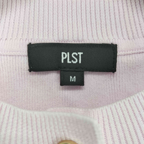 プラステ PLST UVカット レーヨンブレンドメタルボタンカーディガン レディース M