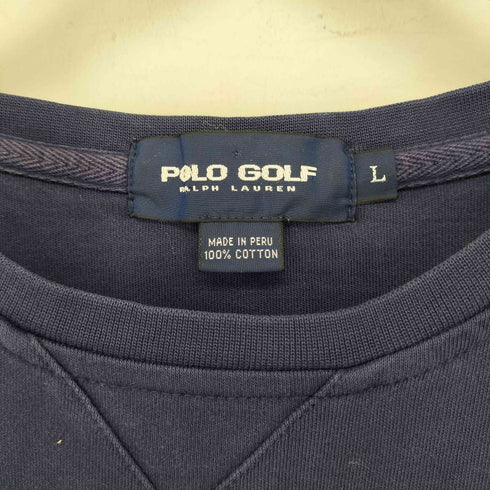ポロゴルフラルフローレン POLO GOLF RALPH LAUREN ポニー刺繍 クルーネック スウェット メンズ import:L