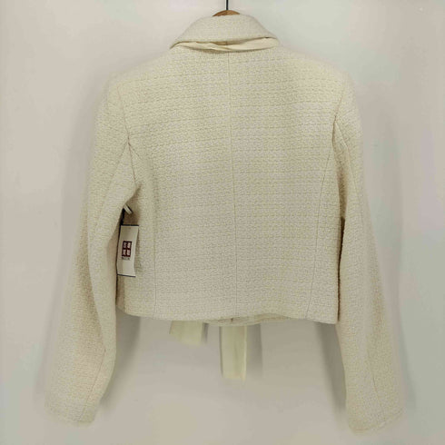 ザラ ZARA リボン付き テクスチャード ブレザー レディース import:S