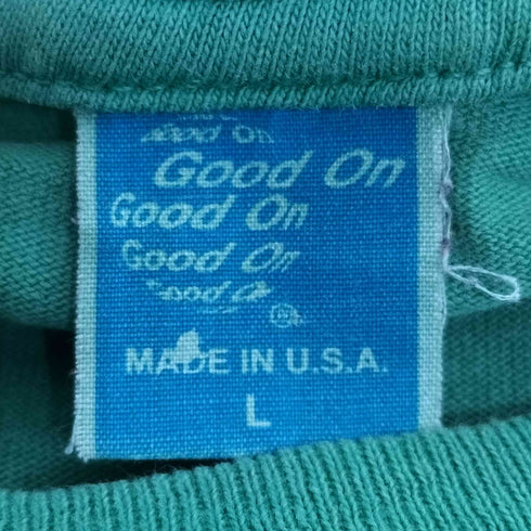 グッドオン good on USA製 MHM MARVELOUS 王冠 クルーネックTシャツ メンズ import:L