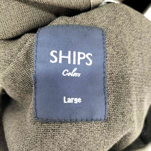 シップスカラーズ SHIPS Colors 「洗濯機可能」シャリル ジャージー 2B ジャケット メンズ メンズ JPN:L