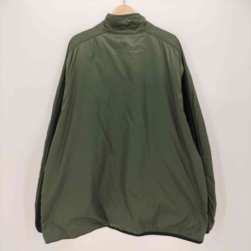 ナイキ NIKE 90s 赤黒タグ フリース切り替え バイカラー ジップアップ ジャケット メンズ import:XL