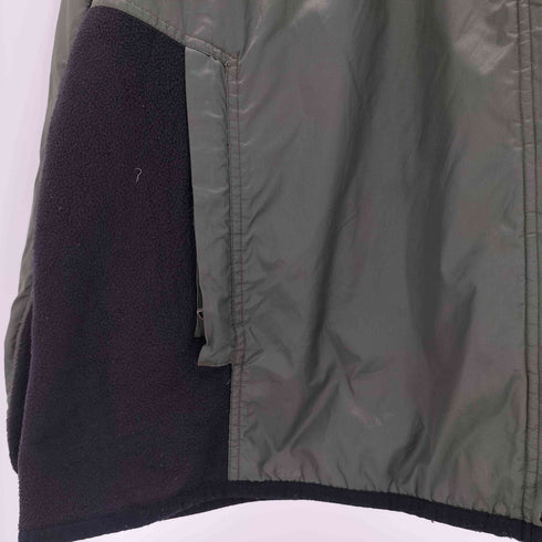 ナイキ NIKE 90s 赤黒タグ フリース切り替え バイカラー ジップアップ ジャケット メンズ import:XL