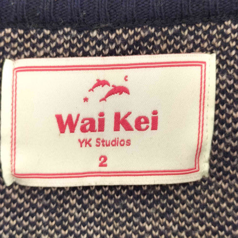 ワイケイ Wai Kei Maltese Archive Line Graphic Knit マルチーズ ニット レディース JPN:2