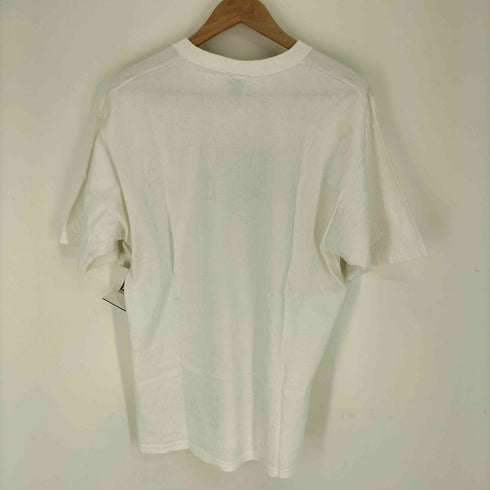 フルーツオブザルーム FRUIT OF THE LOOM 90~00S ホンジュラス製 Lofteez パッチ プロレスラー プリント クルーネックTシャツ メンズ import:L