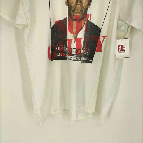 タルテックス TULTEX 90S 俳優 NOT GUILTY プリント クルーネックTシャツ メンズ import:XL