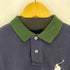 ポロバイラルフローレン Polo by RALPH LAUREN ビックポニー ナンバリング 刺繍 バイカラー ポロシャツ メンズ import:M
