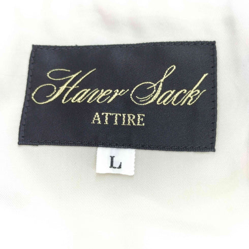 ハバーサックアタイア HAVERSACK ATTIRE ダブルテーラードジャケット スーツセットアップ メンズ L