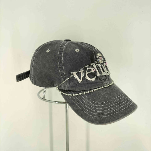イーアールエル ERL VENICE EMBROIDERED CAP リメイク メンズ