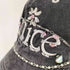 イーアールエル ERL VENICE EMBROIDERED CAP リメイク メンズ