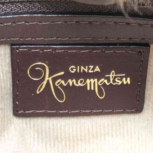 ギンザカネマツ 銀座かねまつ GINZA kanematsu Y2K レザーファーショルダーバッグ レディース