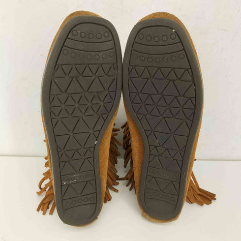 ミネトンカ Minnetonka フリンジ スウェード レザー ブーツ レディース 6