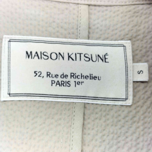 メゾンキツネ MAISON KITSUNE シアサッカー ジャケット セットアップ メンズ S