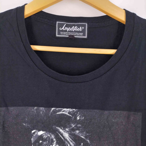 Amplifier ロックバンド プリント クルーネックTシャツ メンズ import:L