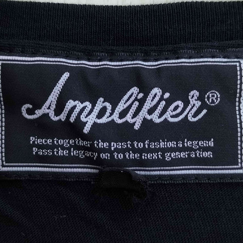 Amplifier ロックバンド プリント クルーネックTシャツ メンズ import:L