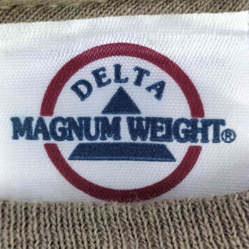 00S DELTA MAGNUM WEIGHTボディ アニマル ライオンプリント S/S クルーネック Tシャツ コピーライト2006 メンズ import:XL