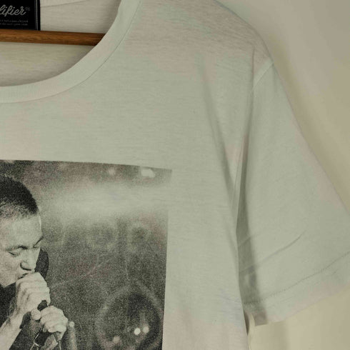 Amplifier ロックバンド プリント クルーネックTシャツ メンズ import:L