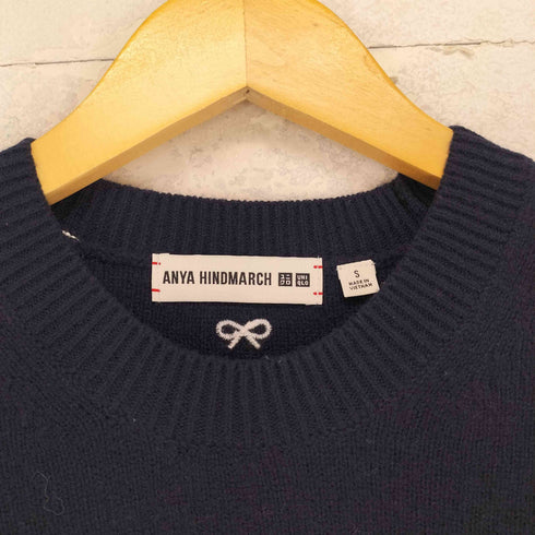 アニヤハインドマーチ ANYA HINDMARCH プレミアムラムクルーネックセーター レディース JPN:S