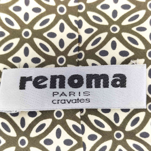 レノマ renoma PARIS 総柄ネクタイ メンズ