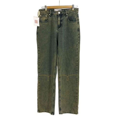 HOUSE OF SUNNY ヴィンテージ加工 デニムパンツ レディース import:S
