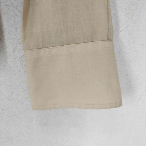 ポールアンドジョー PAUL&JOE MADE IN FRANCE スタンドカラーブザムシャツ メンズ M