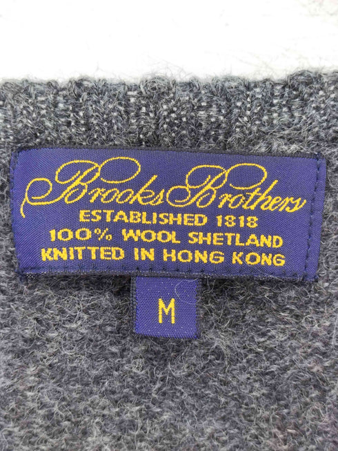ブルックスブラザーズ BROOKS BROTHERS 香港製 wool shetlansd kniteed メンズ JPN:M