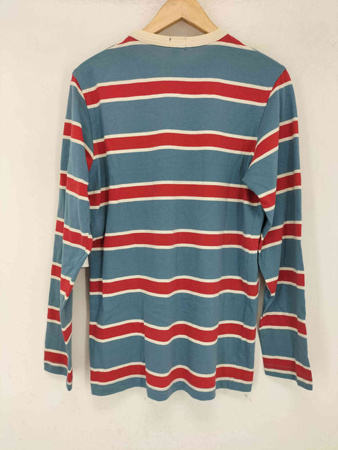 ステューシー Stussy 紺タグ ボーダーポケットTシャツ メンズ JPN:S