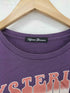 ヒステリックグラマー HYSTERIC GLAMOUR ラメ ロゴプリント クルーネック 長袖カットソー Tシャツ レディース FREE