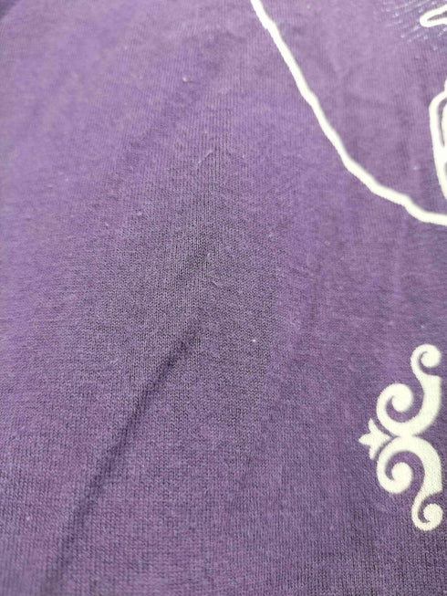 ヒステリックグラマー HYSTERIC GLAMOUR ラメ ロゴプリント クルーネック 長袖カットソー Tシャツ レディース FREE