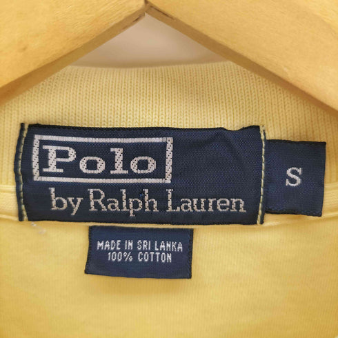 ポロバイラルフローレン Polo by RALPH LAUREN ポニー刺繍 S/S ポロ シャツ メンズ import:S