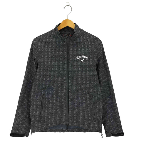 キャロウェイ Callaway マルチポケット モノグラム ダブルジップ ウィンドブレーカー メンズ JPN:L